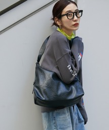 フェイクレザー2WAYショルダー