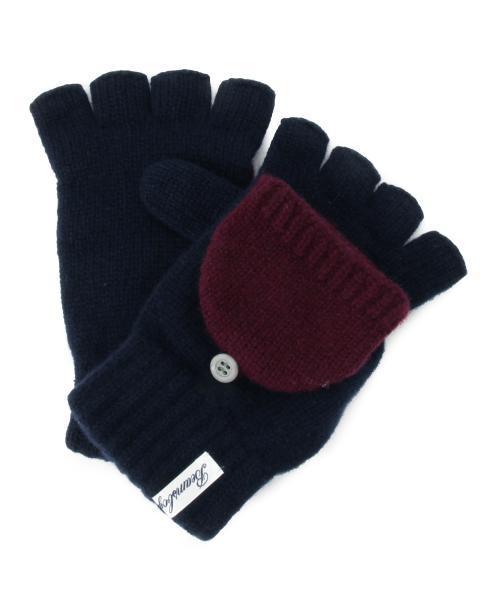 BEAMS BOY（ビームスボーイ）の「BEAMS BOY / フード付グローブ（手袋・レディース・ブラック/ベージュ/ネイビー・ONE SIZE）」の5枚目の写真