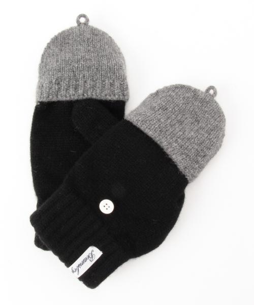 BEAMS BOY（ビームスボーイ）の「BEAMS BOY / フード付グローブ（手袋・レディース・ブラック/ベージュ/ネイビー・ONE SIZE）」の7枚目の写真
