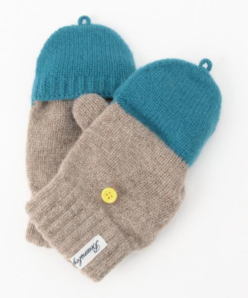 BEAMS BOY（ビームスボーイ）の「BEAMS BOY / フード付グローブ（手袋・レディース・ブラック/ベージュ/ネイビー・ONE SIZE）」の18枚目の写真