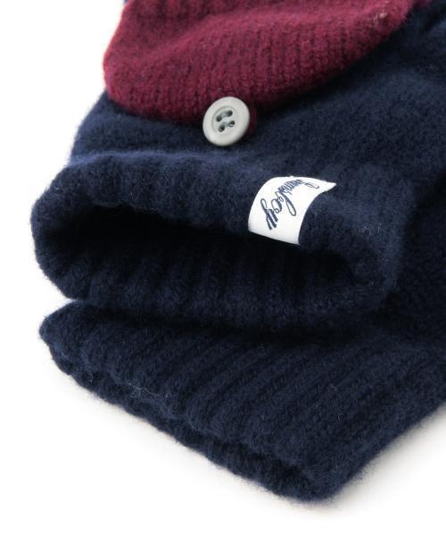 BEAMS BOY（ビームスボーイ）の「BEAMS BOY / フード付グローブ（手袋・レディース・ブラック/ベージュ/ネイビー・ONE SIZE）」の11枚目の写真