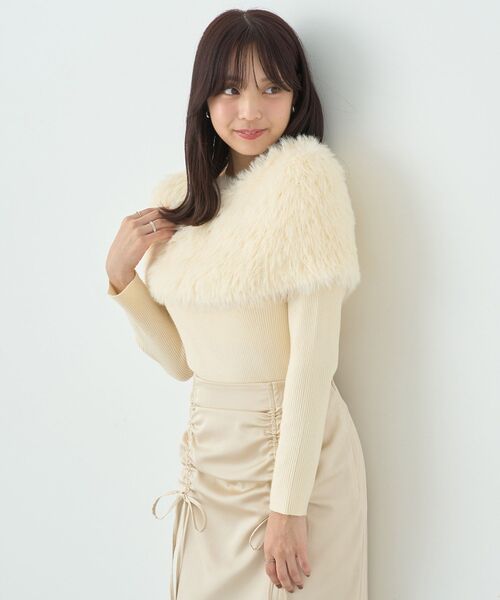 新品同様】アトリエgg 秋のローラ＆ケープベスト 【公式通販】