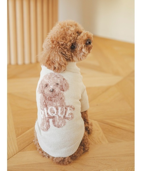 gelato pique（ジェラートピケ）の「【CAT&DOG】トイプードル