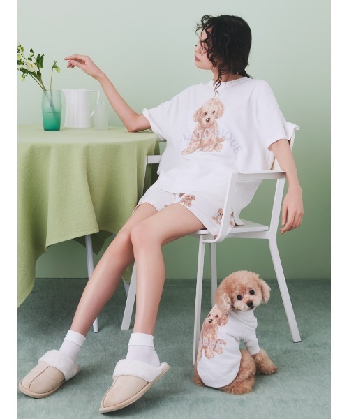 GELATO PIQUE トイプードルジャガードセット gelato pique ジェラートピケ pique【UNISEX】トイプードル