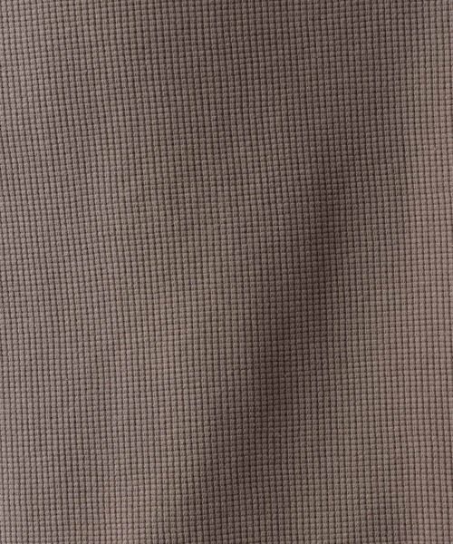 HARE（ハレ）の「ユルネックサーマルカットソー(HARE)（Tシャツ/カットソー・メンズ・グレー系その他/ホワイト/ブラック/ブラウン/レッド・FREE）」の22枚目の写真