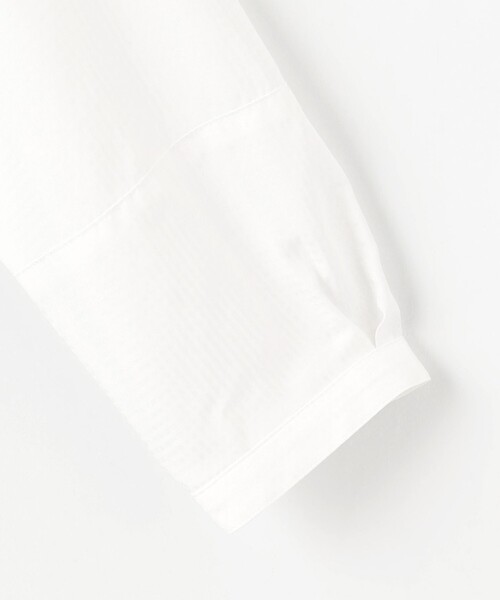 J.PRESS Ladies(J.プレス レディス)の「【洗える】アセVisシャドーギンガム タック ブラウス(シャツ/ブラウス・レディース・ホワイト系・XS)」の10枚目の写真