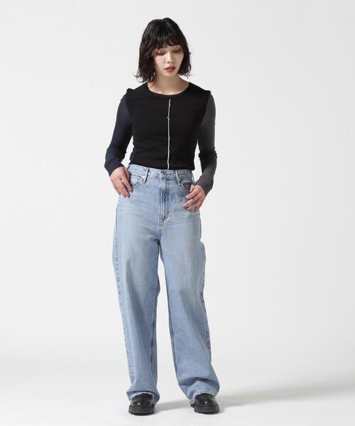 upperhights(アッパーハイツ)の「upper hights(アッパーハイツ)THE NIECE/ハイライズストレート(デニムパンツ・レディース・その他35/ブルー・23/24/25/26)」の16枚目の写真