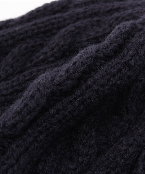 RAGEBLUE（レイジブルー）の「ケーブルワッチ/570386（ニットキャップ/ビーニー・メンズ・ネイビー/ブラック/グレー/ホワイト/レッド・FREE）」の10枚目の写真