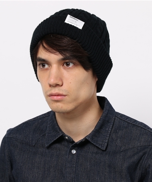 RAGEBLUE（レイジブルー）の「ケーブルワッチ/570386（ニットキャップ/ビーニー・メンズ・ネイビー/ブラック/グレー/ホワイト/レッド・FREE）」の11枚目の写真