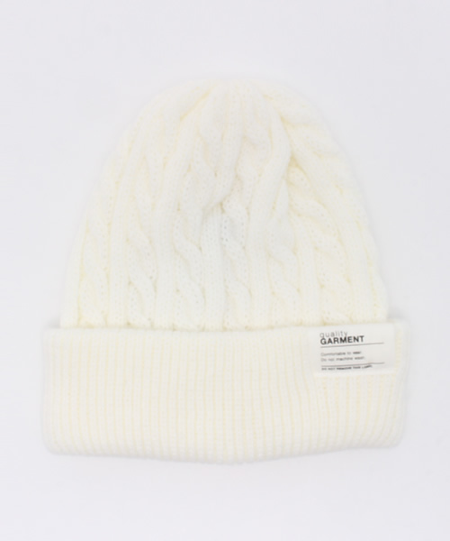 RAGEBLUE（レイジブルー）の「ケーブルワッチ/570386（ニットキャップ/ビーニー・メンズ・ネイビー/ブラック/グレー/ホワイト/レッド・FREE）」の15枚目の写真