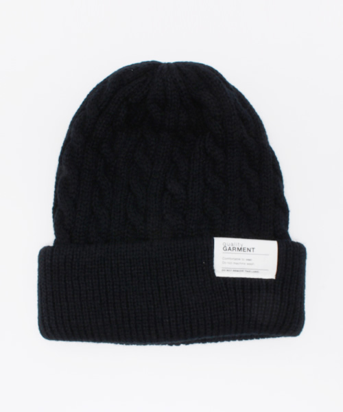 RAGEBLUE（レイジブルー）の「ケーブルワッチ/570386（ニットキャップ/ビーニー・メンズ・ネイビー/ブラック/グレー/ホワイト/レッド・FREE）」の12枚目の写真
