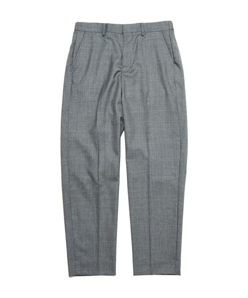 SUMMER MERINO WOOL TAPERED EASY SLACKS（スラックス