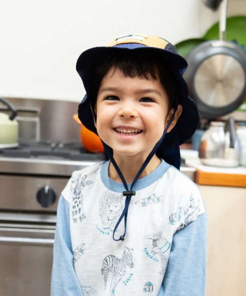 zuppa di zucca（ズッパ デ ズッカ）の「メッシュジェットハット（ハット・キッズ・グリーン/ネイビー/ブラック・M/L）」の3枚目の写真