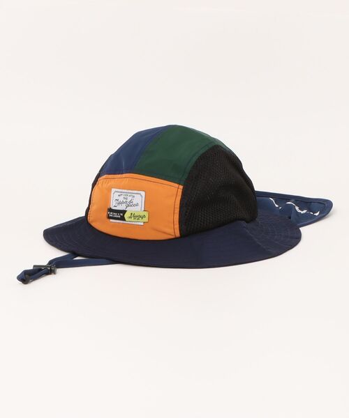 zuppa di zucca（ズッパ デ ズッカ）の「メッシュジェットハット（ハット・キッズ・グリーン/ネイビー/ブラック・M/L）」の4枚目の写真