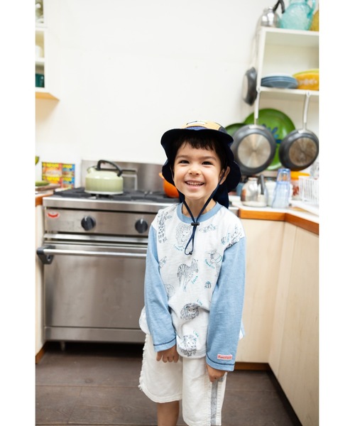 zuppa di zucca（ズッパ デ ズッカ）の「メッシュジェットハット（ハット・キッズ・グリーン/ネイビー/ブラック・M/L）」の5枚目の写真