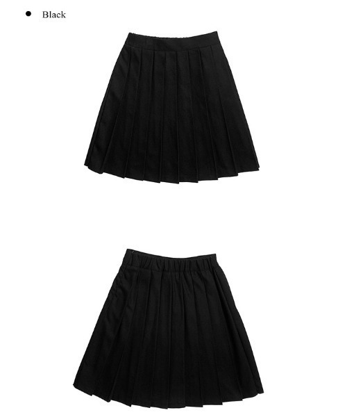 anyonemore（エニワンモア）の「クラシックプリーツミディスカート（スカート・レディース・ブラック・FREE）」の16枚目の写真