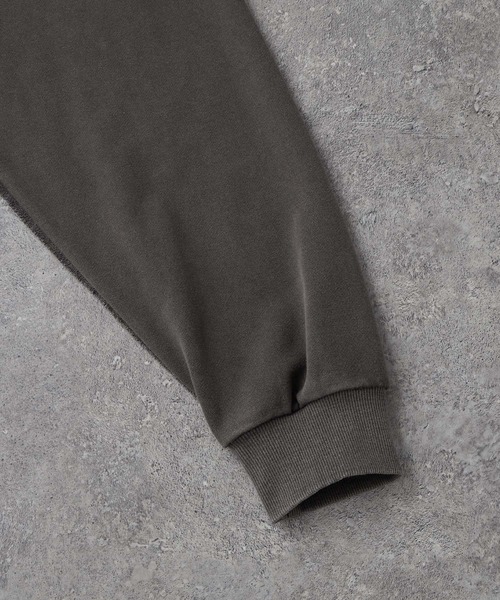 CIYOT（シヨウト）の「【CIYOT-シヨウト-】ヴィンテージメイクシームデザイン ケミカルウォッシュダメージパッチロゴスウェット（スウェット・メンズ・アッシュグレー/ブルー/ワイン/スミクロ・M/L）」の15枚目の写真