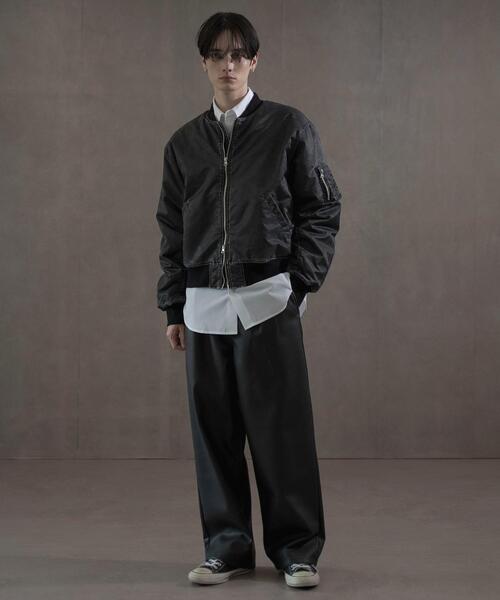 LUCY（ルーシー）の「LUCY/フェードナイロンMA-1（MA-1・メンズ・ブラック系その他・MEDIUM/LARGE）」の12枚目の写真