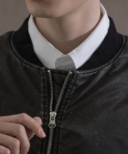 LUCY（ルーシー）の「LUCY/フェードナイロンMA-1（MA-1・メンズ・ブラック系その他・MEDIUM/LARGE）」の13枚目の写真