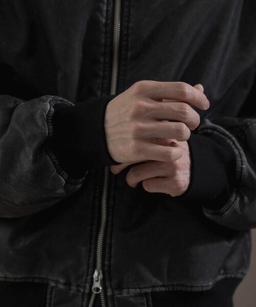LUCY（ルーシー）の「LUCY/フェードナイロンMA-1（MA-1・メンズ・ブラック系その他・MEDIUM/LARGE）」の15枚目の写真
