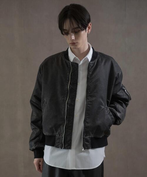 LUCY（ルーシー）の「LUCY/フェードナイロンMA-1（MA-1・メンズ・ブラック系その他・MEDIUM/LARGE）」の20枚目の写真