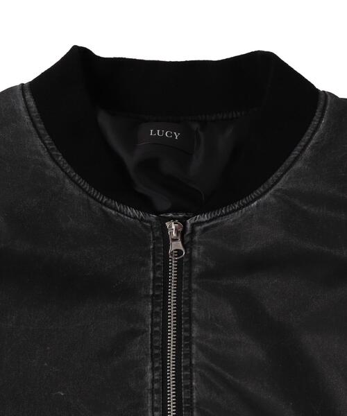 LUCY（ルーシー）の「LUCY/フェードナイロンMA-1（MA-1・メンズ・ブラック系その他・MEDIUM/LARGE）」の6枚目の写真