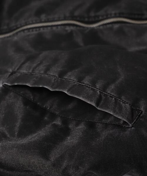 LUCY（ルーシー）の「LUCY/フェードナイロンMA-1（MA-1・メンズ・ブラック系その他・MEDIUM/LARGE）」の10枚目の写真