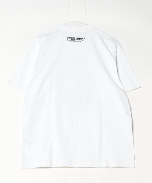 AAPE BY A BATHING APE（エーエイプバイアベイシングエイプ）の「AAPE BASIC TEE（Tシャツ/カットソー・メンズ・ブラック/ホワイト・LARGE/XX-LARGE/MEDIUM/X-LARGE/SMALL）」の9枚目の写真