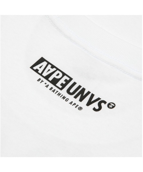AAPE BY A BATHING APE（エーエイプバイアベイシングエイプ）の「AAPE BASIC TEE（Tシャツ/カットソー・メンズ・ブラック/ホワイト・LARGE/XX-LARGE/MEDIUM/X-LARGE/SMALL）」の5枚目の写真