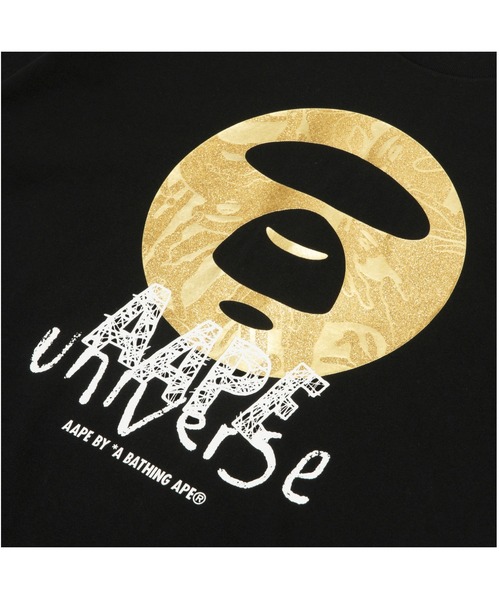 AAPE BY A BATHING APE（エーエイプバイアベイシングエイプ）の「AAPE BASIC TEE（Tシャツ/カットソー・メンズ・ブラック/ホワイト・LARGE/XX-LARGE/MEDIUM/X-LARGE/SMALL）」の7枚目の写真