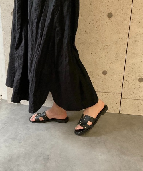 セール】スタッズサンダル（サンダル）｜ALL BLACK（オール