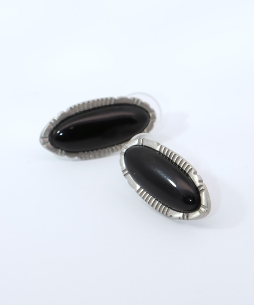 Cepica(セピカ)の「【LIMITED NUMBER/リミテッドナンバー】ストーンオーバルステンレスピアス(ピアス(両耳用)・レディース・ゴールド/シルバー・FREE)」の8枚目の写真
