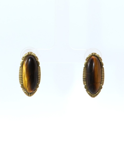Cepica(セピカ)の「【LIMITED NUMBER/リミテッドナンバー】ストーンオーバルステンレスピアス(ピアス(両耳用)・レディース・ゴールド/シルバー・FREE)」の13枚目の写真
