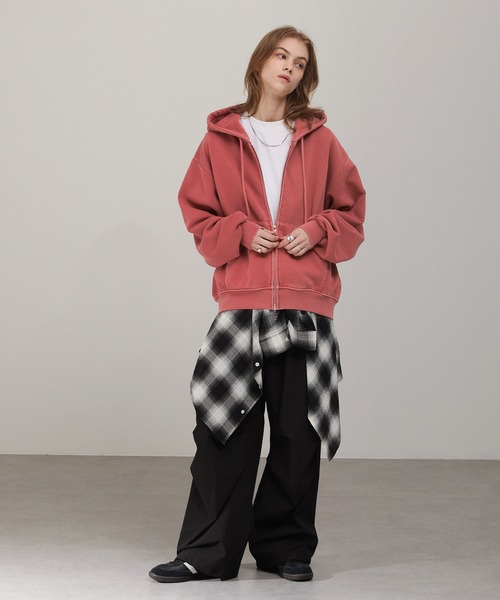 EMMA CLOTHES パーカー ヴィンテージメイク ラバープレート