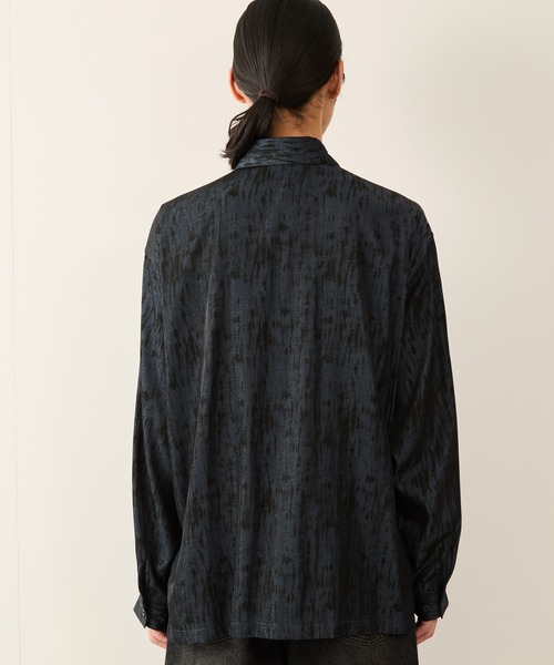 JUNRED（ジュンレッド）の「スプレーアートジップポケットシャツ（シャツ/ブラウス・メンズ・ブラック/ブルー系その他4・S/M/L）」の16枚目の写真