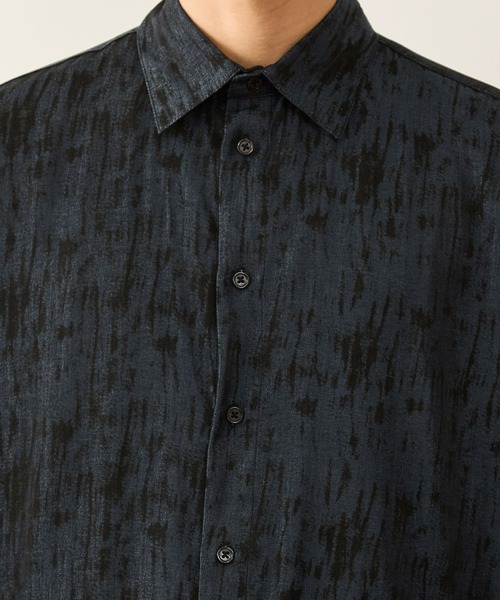 JUNRED（ジュンレッド）の「スプレーアートジップポケットシャツ（シャツ/ブラウス・メンズ・ブラック/ブルー系その他4・S/M/L）」の17枚目の写真