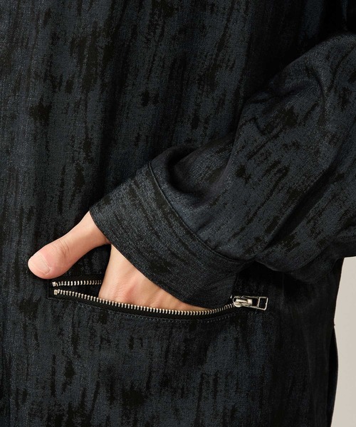 JUNRED（ジュンレッド）の「スプレーアートジップポケットシャツ（シャツ/ブラウス・メンズ・ブラック/ブルー系その他4・S/M/L）」の20枚目の写真