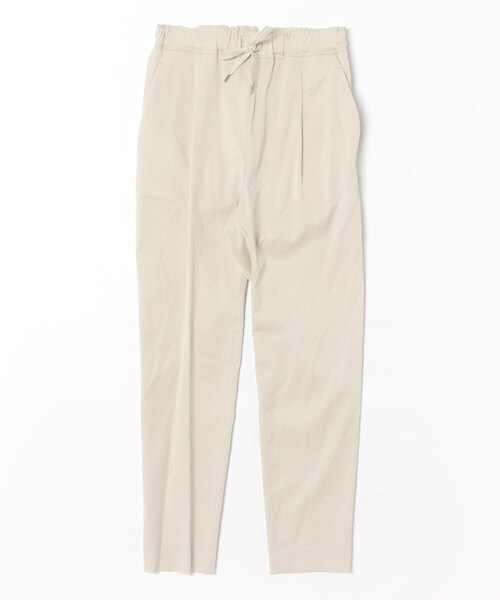 STRAWBERRY-FIELDS(ストロベリーフィールズ)の「タックテーパードパンツ ロングパンツ(その他パンツ・レディース・オフホワイト/ピンク/ダークブルー/ベージュ/ブラック・1/2/0)」の8枚目の写真