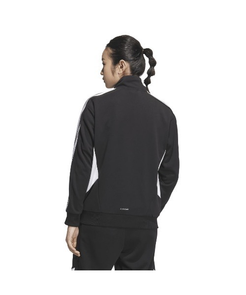 adidas(アディダス)の「アディダス adidas チーム Wu ジャケット(ジャージ・レディース・グリーン/ブラック/ネイビー・S/M/L/XL)」の4枚目の写真