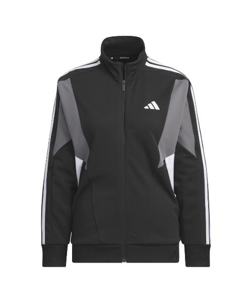 adidas(アディダス)の「アディダス adidas チーム Wu ジャケット(ジャージ・レディース・グリーン/ブラック/ネイビー・S/M/L/XL)」の8枚目の写真