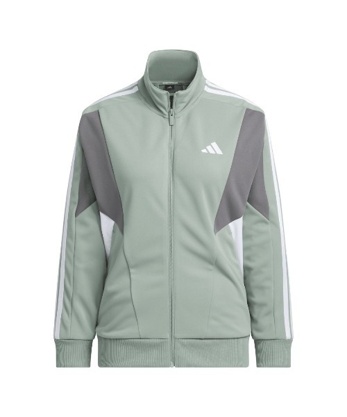 adidas(アディダス)の「アディダス adidas チーム Wu ジャケット(ジャージ・レディース・グリーン/ブラック/ネイビー・S/M/L/XL)」の13枚目の写真