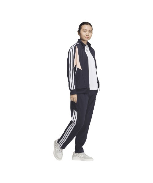 adidas(アディダス)の「アディダス adidas チーム Wu ジャケット(ジャージ・レディース・グリーン/ブラック/ネイビー・S/M/L/XL)」の15枚目の写真