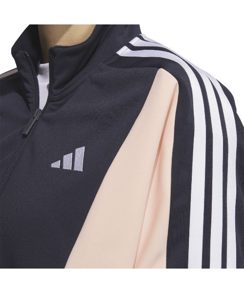 adidas(アディダス)の「アディダス adidas チーム Wu ジャケット(ジャージ・レディース・グリーン/ブラック/ネイビー・S/M/L/XL)」の16枚目の写真