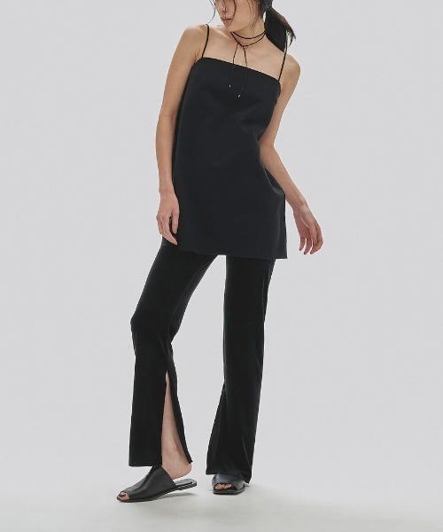 TODAYFUL（トゥデイフル）の「TODAYFUL Velour Slit Leggings ベロア