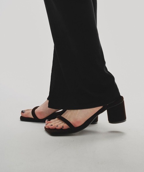 TODAYFUL（トゥデイフル）の「TODAYFUL Velour Slit Leggings ベロア