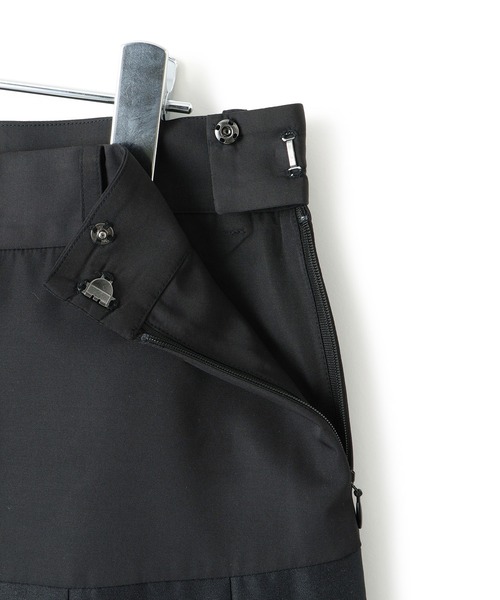 ADAM ET ROPE'(アダムエロペ)の「シアーオーガンジープリーツスカート(スカート・レディース・ホワイト系その他5/ブラック・36/38)」の20枚目の写真