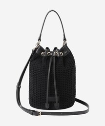 MACKINTOSH LONDON | ワッフルドローストリングバッグ(ショルダーバッグ)