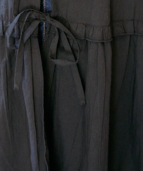 FREAK'S STORE（フリークスストア）の「限定展開　インド リボン キャミ ビスチェ（シャツ/ブラウス・レディース・オフホワイト/ブラック・ﾌﾘ-）」の10枚目の写真