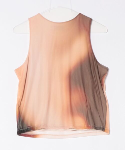 Desigual（デシグアル）の「アブストラクトムース タンクトップ（Tシャツ/カットソー・レディース・ブラウン・S/M/L/XL/XS）」の2枚目の写真