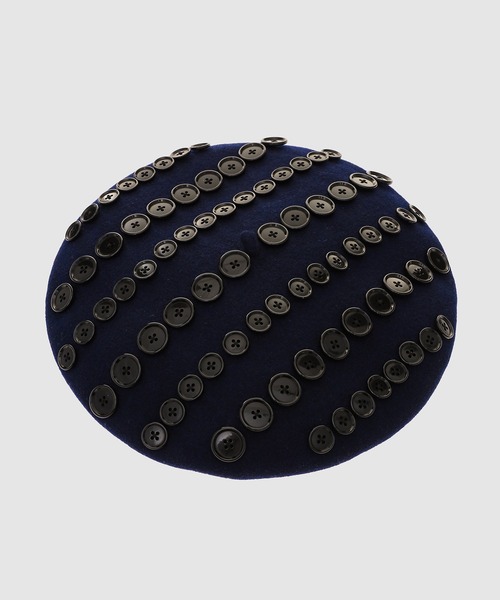 TAKAHIROMIYASHITATheSoloIst.（タカヒロミヤシタザソロイスト）の「beret.(13.5inc) "super lujo"（ハンチング/ベレー帽・メンズ・ネイビー/レッド/ブラック・ONE SIZE）」の5枚目の写真